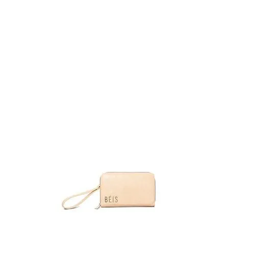 The Travel Wallet in Beige