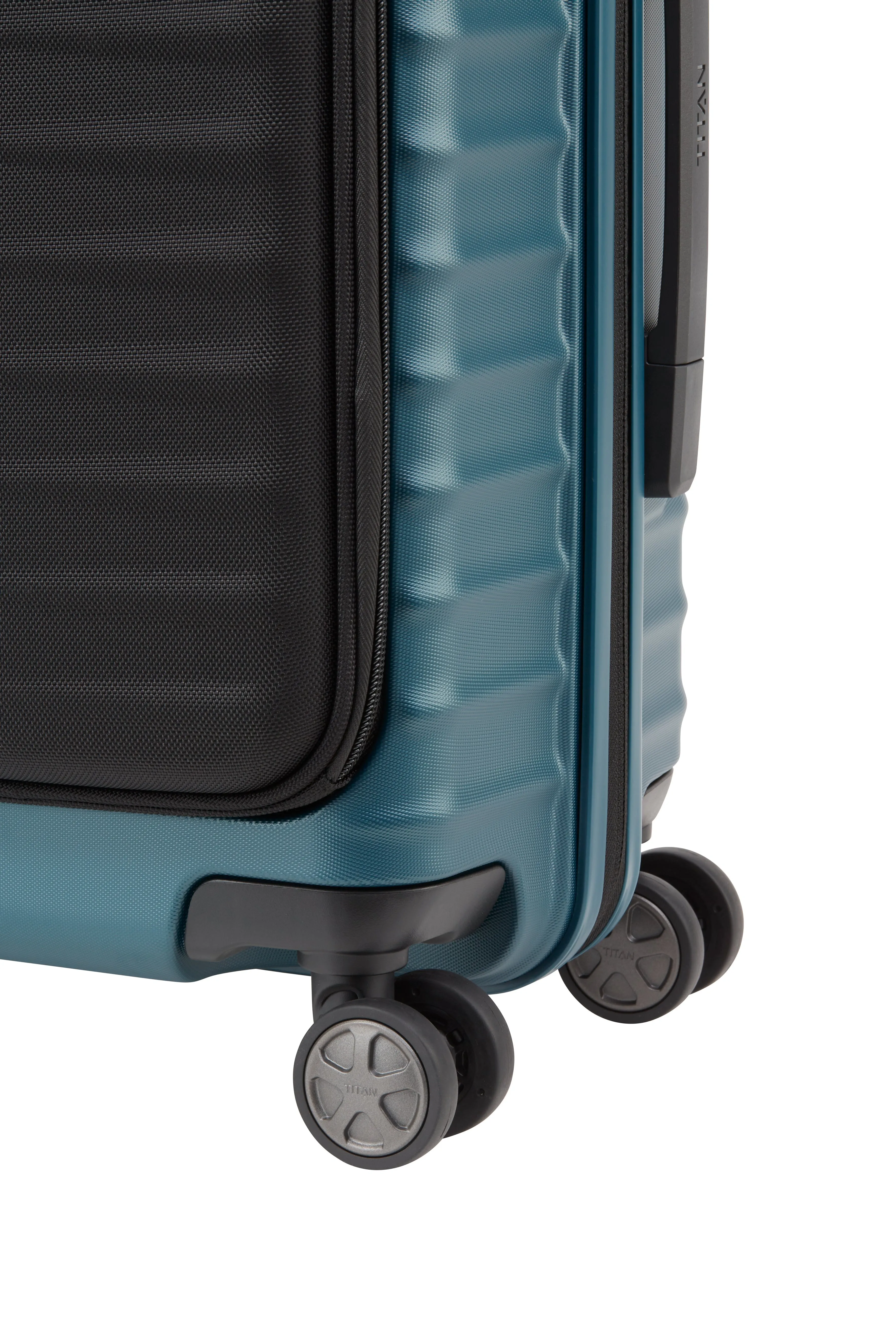 Titan LITRON Trolley S with Front Pocket Carry-On Luggage
