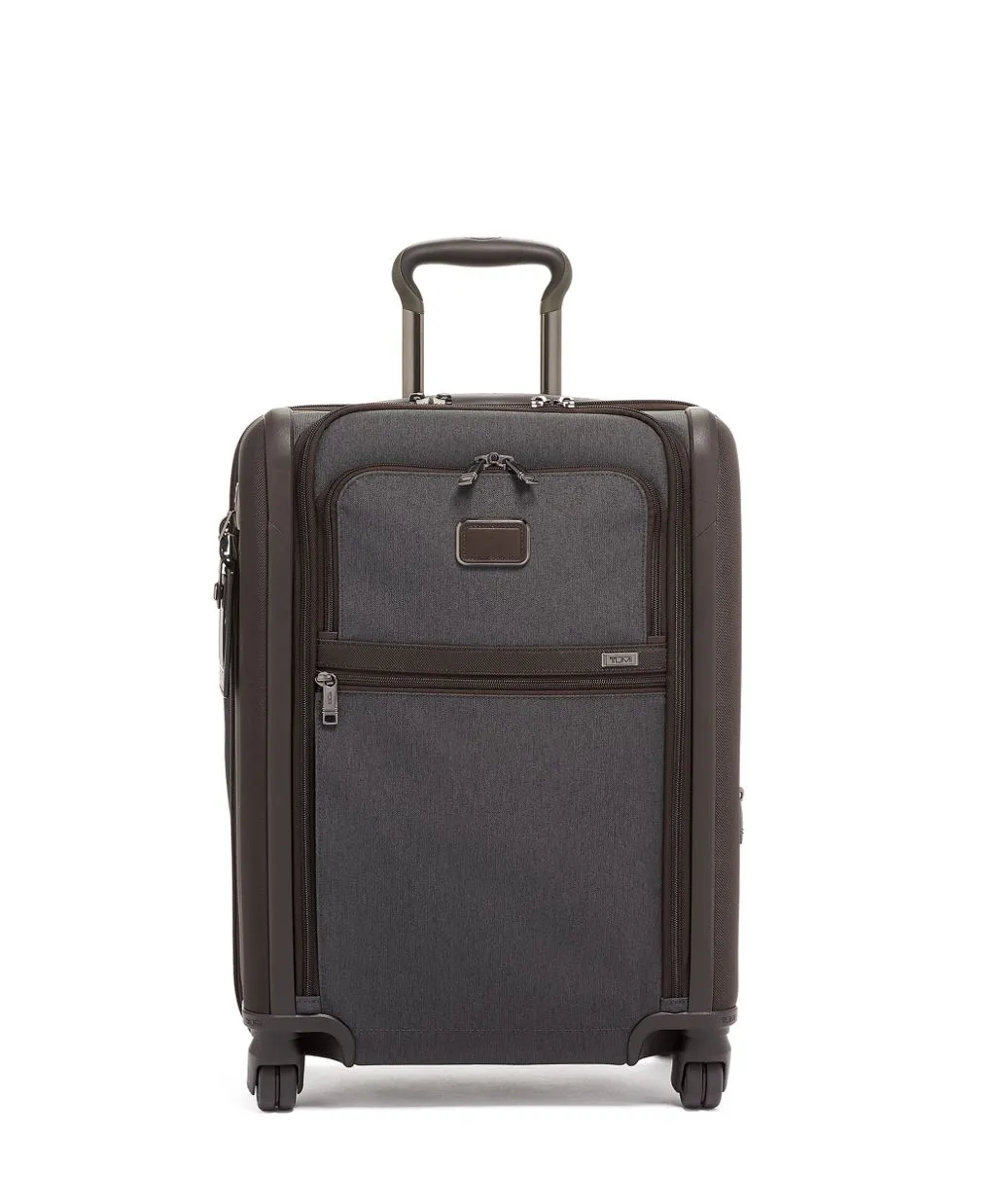 TUMI Alpha 3 Continental Dual Access Expandable Softsided Carry-On Spinner with garment sleeve