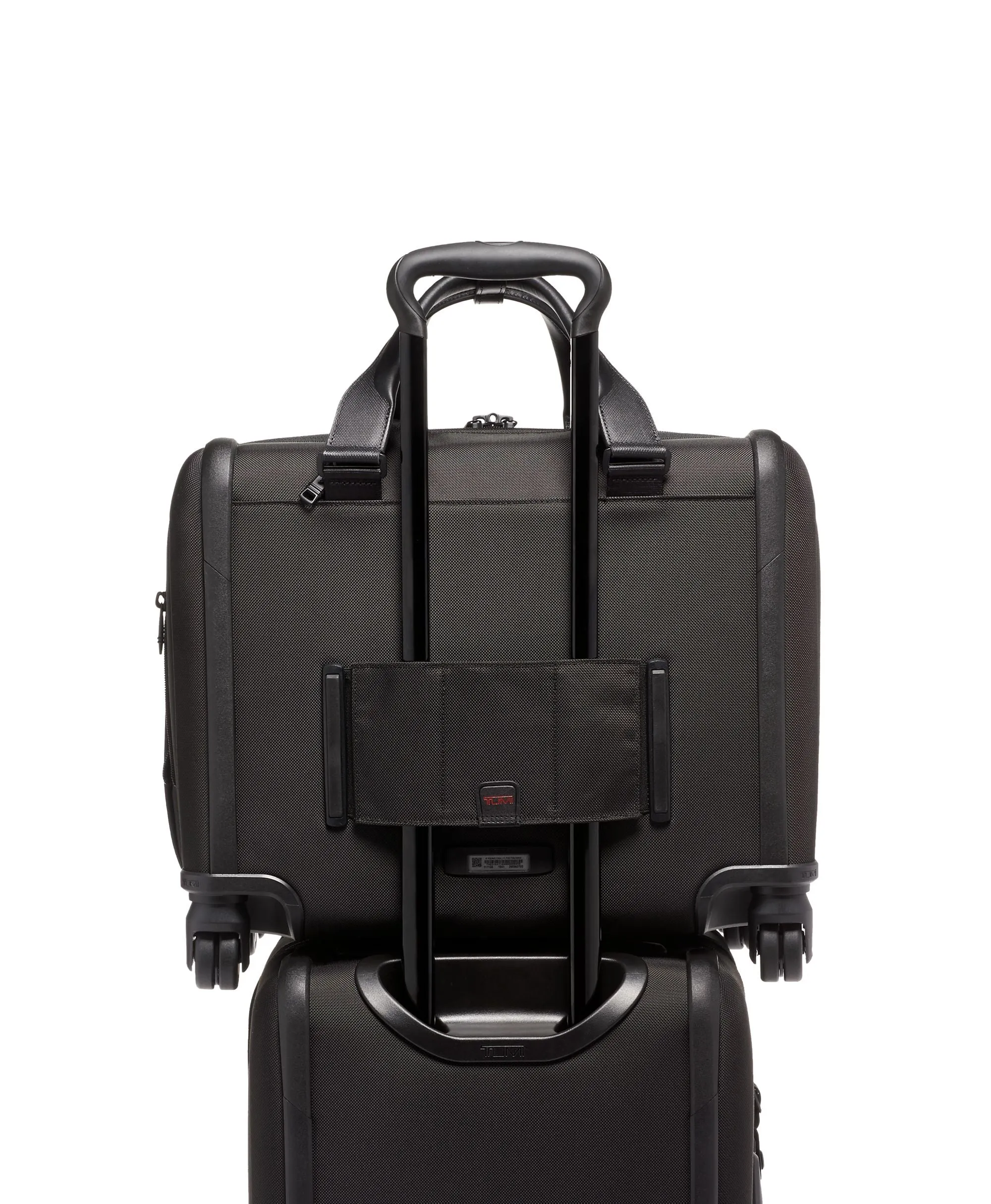 Tumi Alpha Deluxe 4 Wheeled Laptop Case Brief