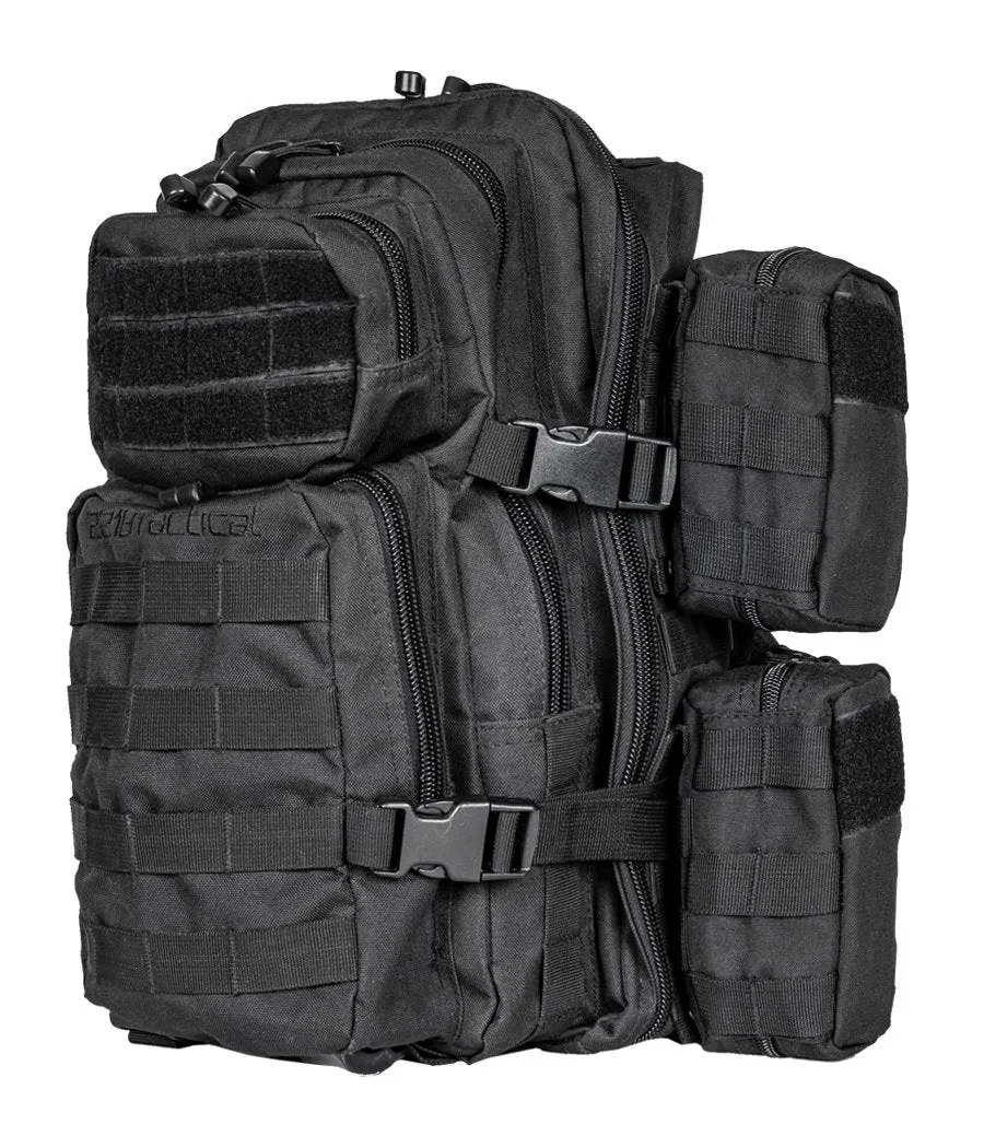 Ultimate Assault Backpack (IIIA Optional) with free multi-purpose molle pouch by 221B Tactical