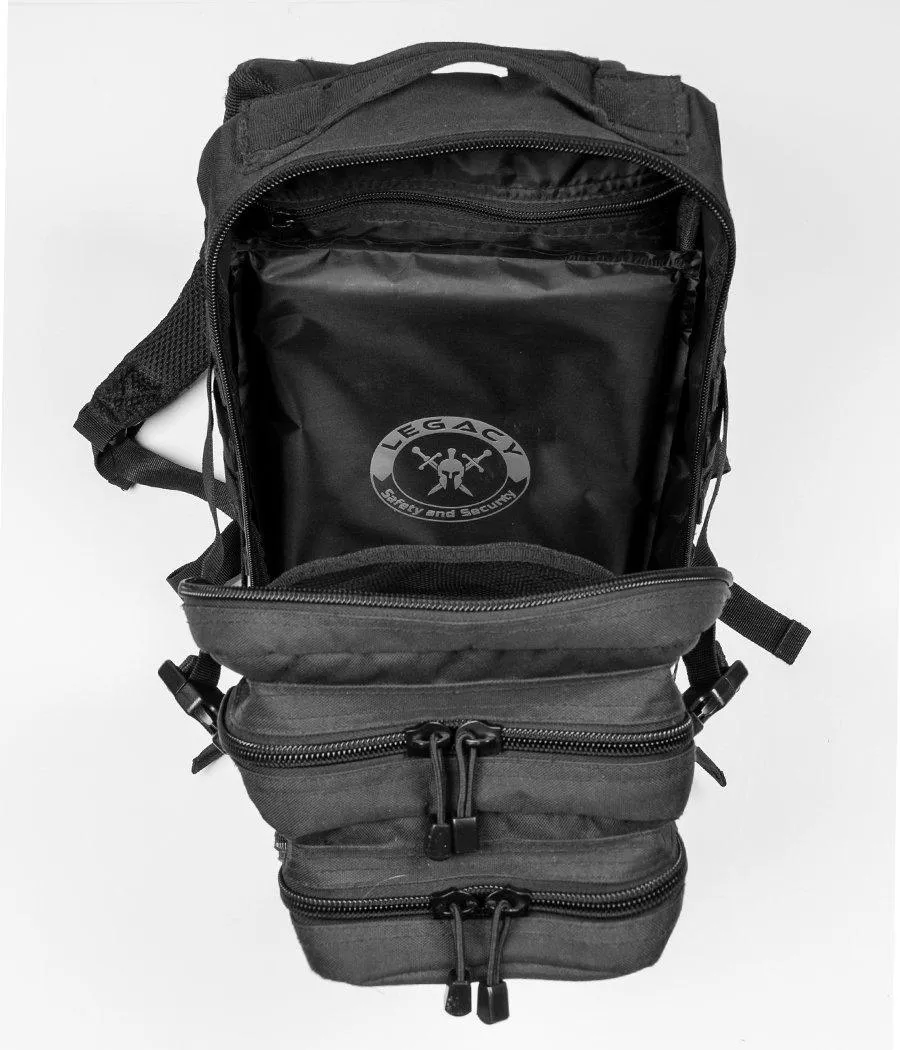 Ultimate Assault Backpack (IIIA Optional) with free multi-purpose molle pouch by 221B Tactical