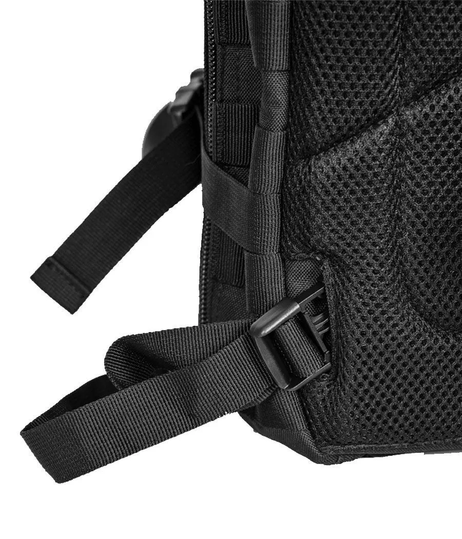 Ultimate Assault Backpack (IIIA Optional) with free multi-purpose molle pouch by 221B Tactical