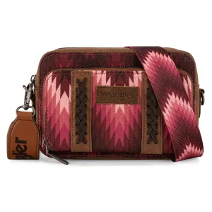 Wrangler Southwestern Crossbody Purse with Wallet Compartment #WG2211-3003