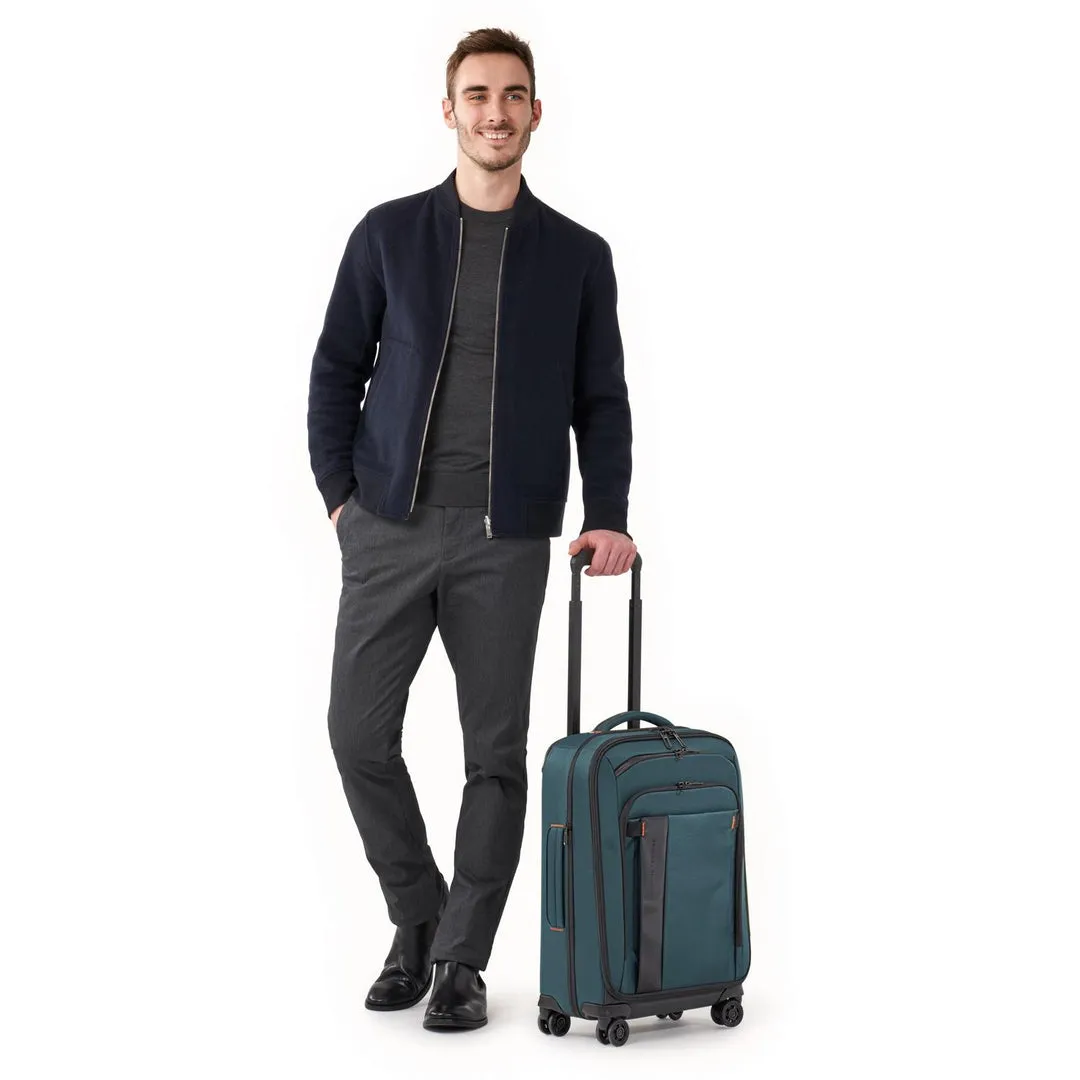 ZDX Domestic 22" Carry-On Expandable Spinner - ocean