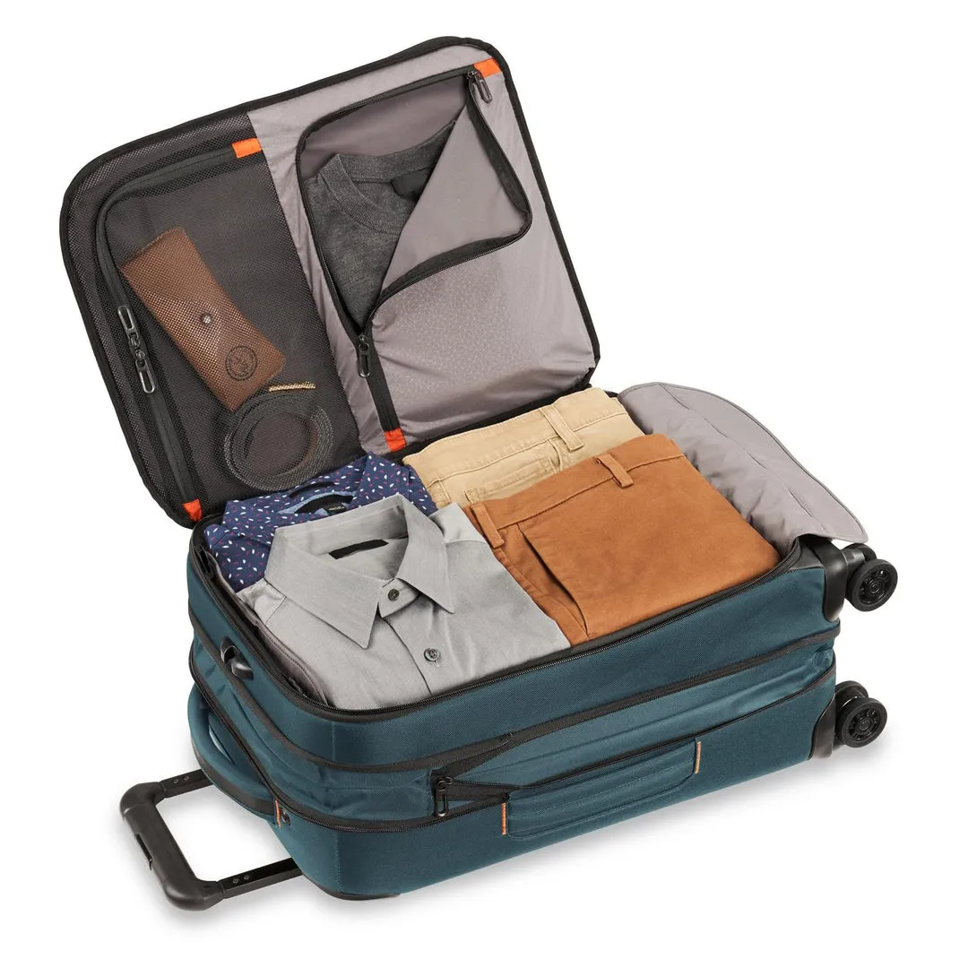 ZDX Domestic 22" Carry-On Expandable Spinner - ocean