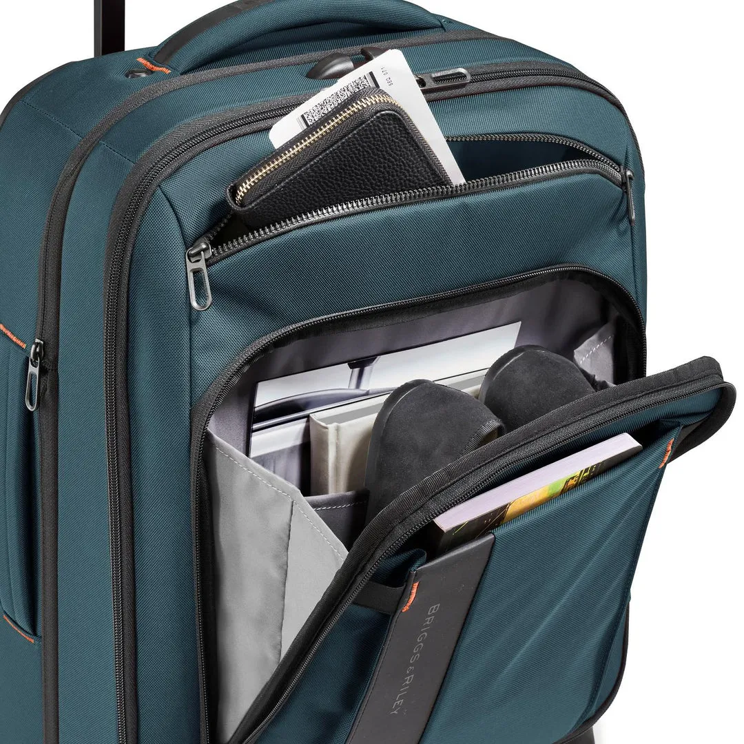 ZDX International 21" Carry-On Expandable Spinner -ocean
